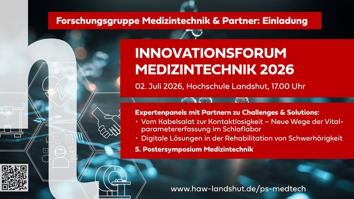 Einladung Innovationsforum Medizintechnik 2026 Einladung Innovationsforum Medizintechnik 2026