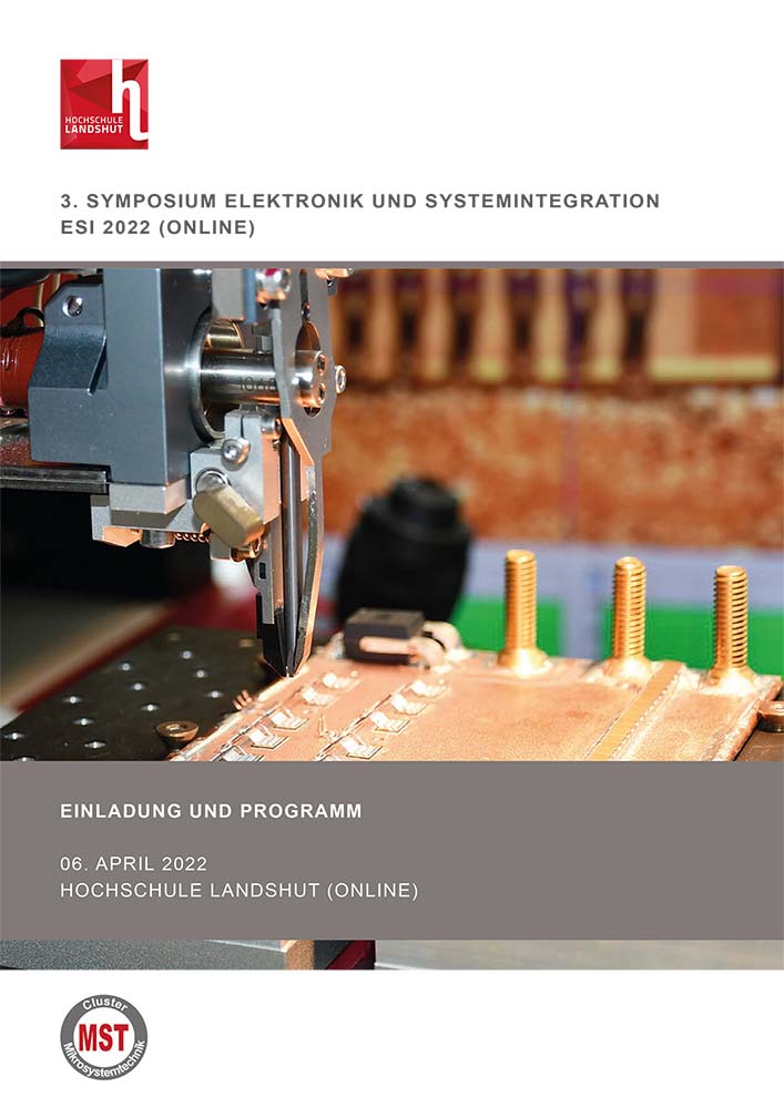 Programm Symposium Elektronik und Systemintegration (ESI) 2022