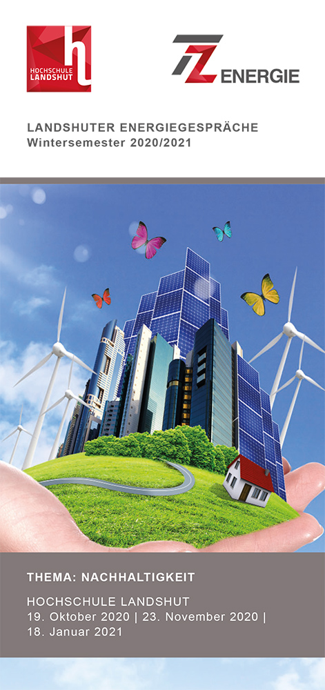 Flyer Landshuter Energiegespräche WS 2020/2021