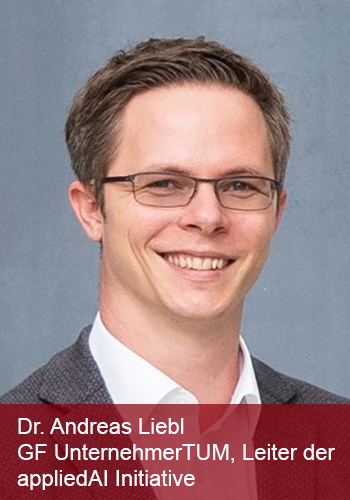 Dr. Andreas Liebl, GF UnternehmerTUM, Leiter der appliedAI Initiative