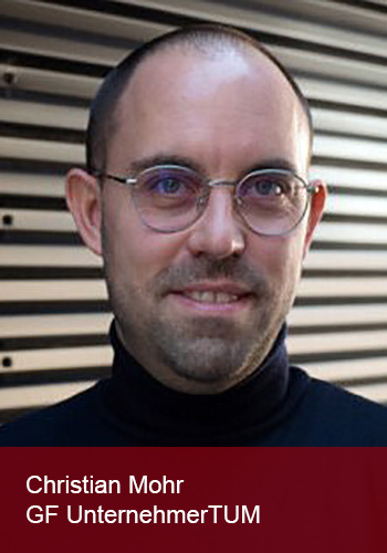 Christian Mohr, GF UnternehmerTUM