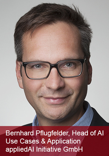 Bernhard Pflugfelder, appliedAI Initiative GmbH