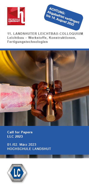 Call for Papers 11. Landshuter Leichtbau-Colloquium