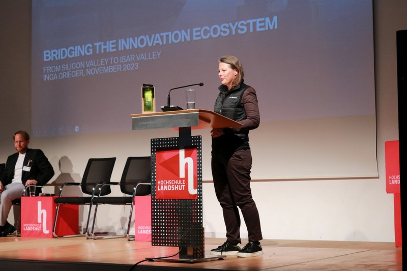 Inga Grieger, BMW i Ventures, shed light on the perspective of an investor.
