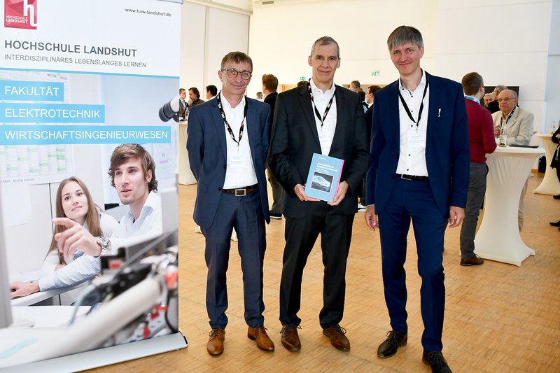 Unterstützten den Bordnetz Kongress mit ihrer Expertise (v.l.n.r.): Prof. Götz Roderer, Prof. Dr. Matthias Rausch und Prof. Dr. Sebastian Schröter.