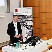 Wärmepumpen als wertvolles Heizsystem auch für Bestandsbauten präsentierte Martin Bauer, WOLF GmbH.