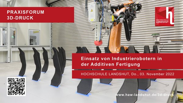 9. Praxisforum 3D-Druck: Einsatz von Industrierobotern in der Additiven Fertigung (Foto: BMW)