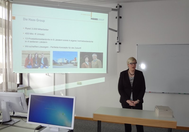 Stephanie Barth, Referentin für Personalentwicklung der Haas Group