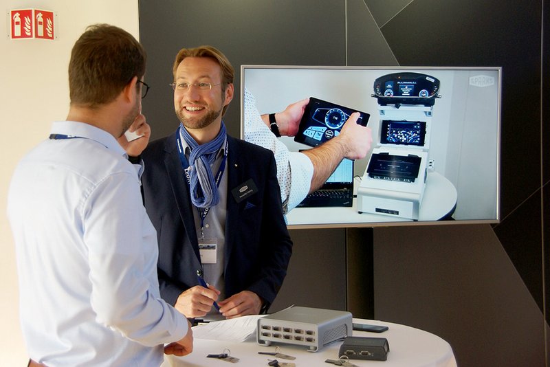 Unternehmen zeigten neueste Entwicklungen in der Fachausstellung.