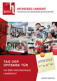 Tag der offfenen Tür an der Hochschule Landshut am 27. April!