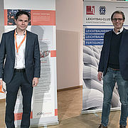 Workshop-Initiator Stefan Allmaier (joinventure) mit Kooperationspartner Marc Bicker (Leichtbau-Cluster)