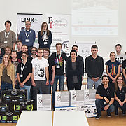54 Studenten haben beim ersten Smart-Mobility-Hackathon 24 Stunden lang an kreativen Lösungen getüftelt. (Foto: Dräxlmaier)