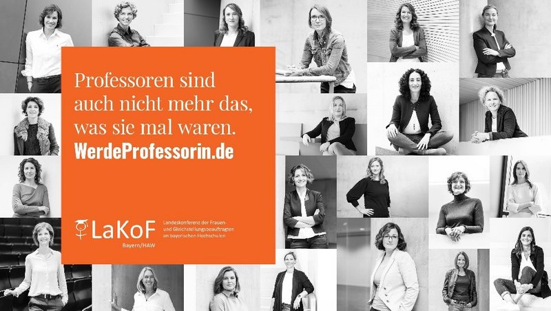 LaKoF-Kampagne „Werde Professorin“ 