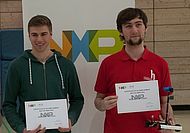 v. l. n. r: Benedikt Forstner, Michael Kiermaier
