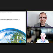 Bei der Begrüßung Vizepräsident Prof. Dr. Holger Timinger, Prof. Dr. Tim Rödiger und vom DLR Dr. Peter Kutne und Dr. Oliver Lammel, der für Fragen bei der Diskussion bereitstand.