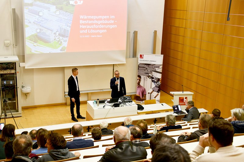 Vizepräsident Prof. Dr. Marcus Jautze begrüßte die vielen Teilnehmer*innen.
