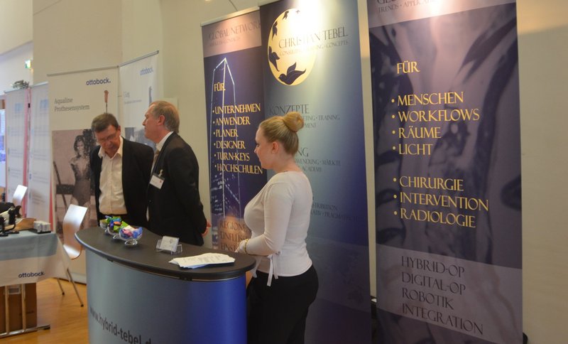 15 Aussteller präsentierten auf dem Fachsymposium Orthopädietechnik