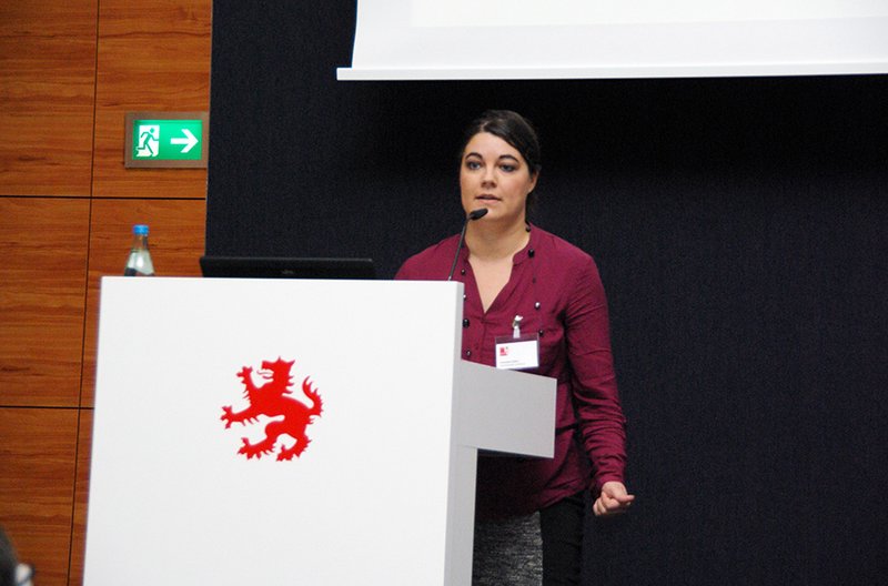 SLIQ-Initiatorin Caroline Eberl ließ die Projektzeit Revue passieren.