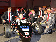 Der Vorstand von LA e-Racing.
