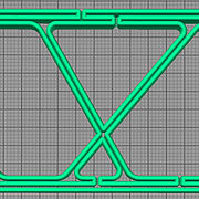 Softwaregesteuerte optimierte Bahnplanung eines mit IR gefertigten Bauteils. Grafik: Hans Weber Maschinenfabrik GmbH, Design by Martin Haseney von Hasenbau Design