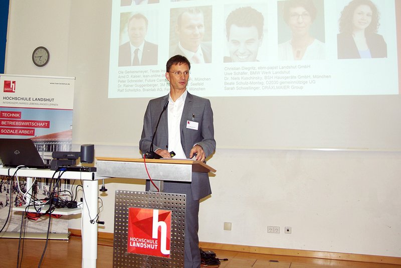 Einen Rückblcik auf zehn Veranstaltungen der Reihe Technologie- und Innovationsmanagement bot Prof. Dr. Markus Schmitt.
