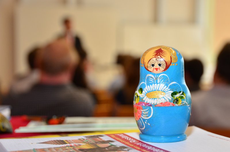 Beim Russland Abend berichteten Studierenden der Hochschule über ihren Besuch in Novosibirsk