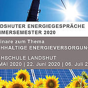 Landshuter Energeigespräche SoSe 2020