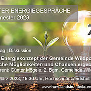 Start der Landshuter Energiegespräche im SoSe 2023