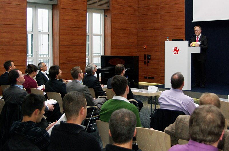 SLIQ-Projektleiter Prof. Dr. Timinger stellte Ergebnisse vor.