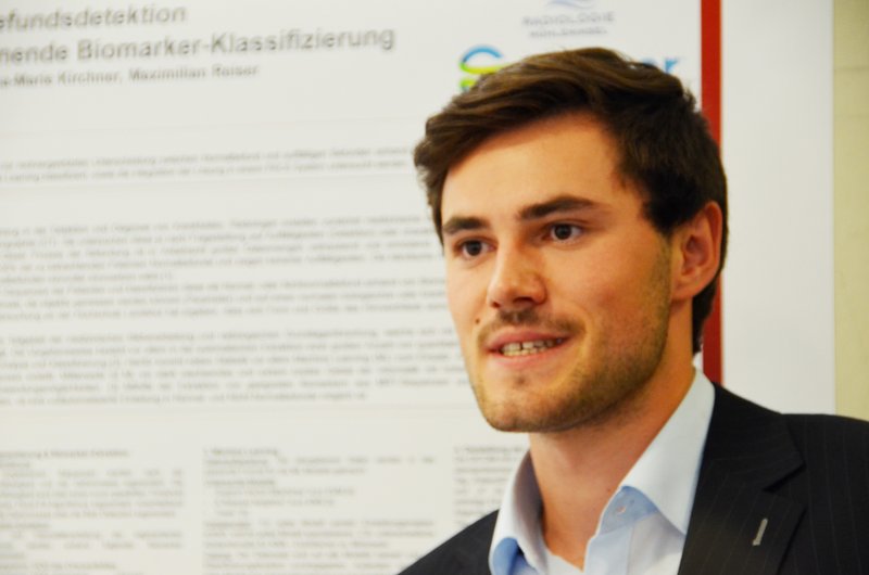 Along with his fellow students, Jakob Dexl, a student at Landshut University of Applied Sciences, has been carrying out research into how algorithms may be able to improve medical diagnostics and achieve faster results.