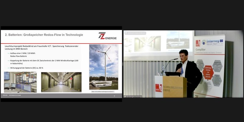 Über unterschiedliche Batterietechnoloigen informierte Prof. Dr. Karl-Heinz Pettinger.