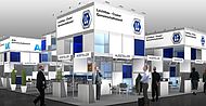 Gemeinschaftsstand Leichtbau-Cluster auf der Hannover Messe 2016