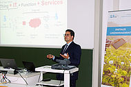 Prof. Dr. Abdelmajid Khelil bei seinem Vortrag