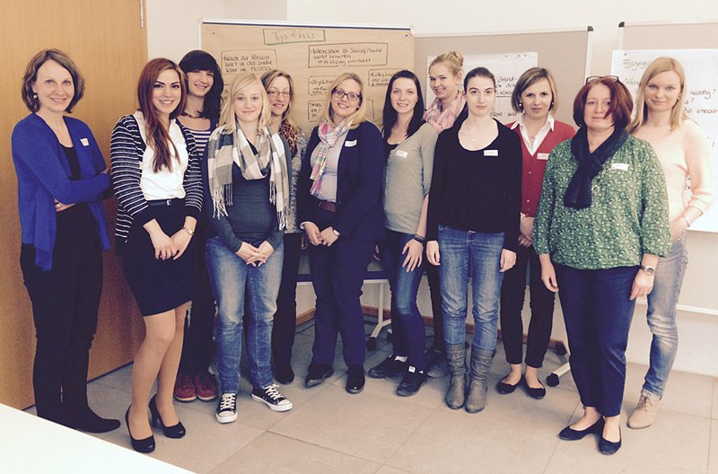 Eld Studentinnen und Fachfrauen aus der Industrie erhielten in einem Workshop wertvolle Tipps für die Karriere