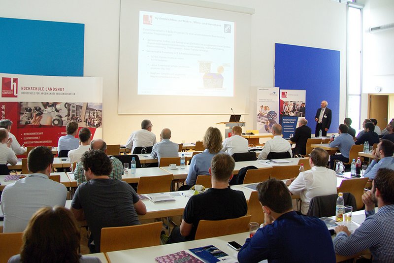 Rund 80 Experten diskutierten das Leichtbau-Potenzial von Magnesium. (Foto: Hochschule Landshut)
