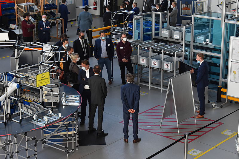 Führung in der Musterfabrik