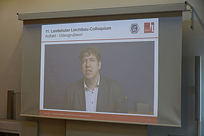 Staatssekretär Michael Kellner (BMWK) bei seiner Videobotschaft.