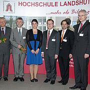 Bei der Auftaktveranstaltung des Netzwerks Medizintechnik der Hochschule Landshut.
