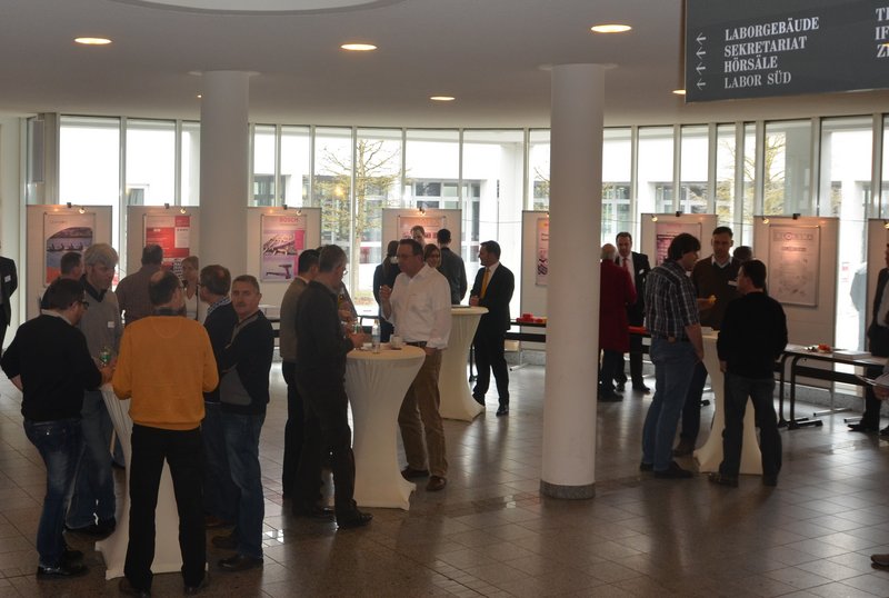 Reger Informationsausstausch bei der Lean Factory Roadshow