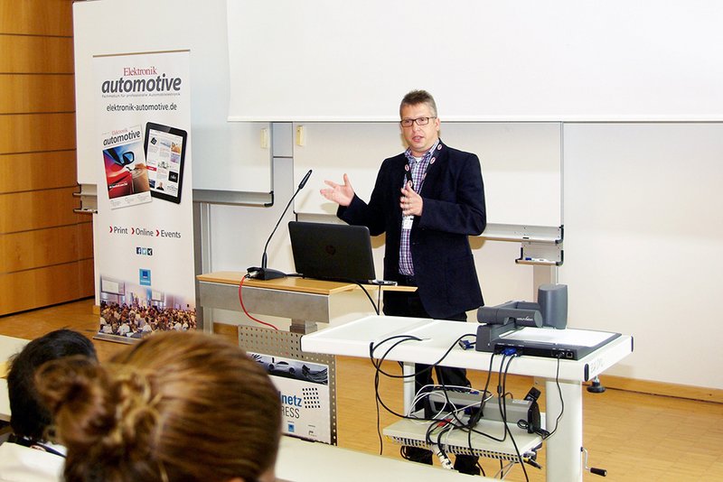 Über den zukünftigen Bordnetzentwicklungsprozess bei VW berichtete Dr. Ralf Gemmerich.