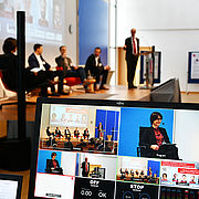 Das Landshut Leadership Forum 2022 wurde in Präsenz durchgeführt, aber auch online übertragen.