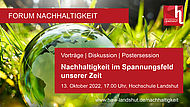Forum Nachhaltigkeit Header