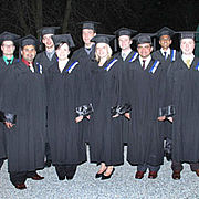 Absolventen/innen des Master Applied Computational Mechanics 2011.