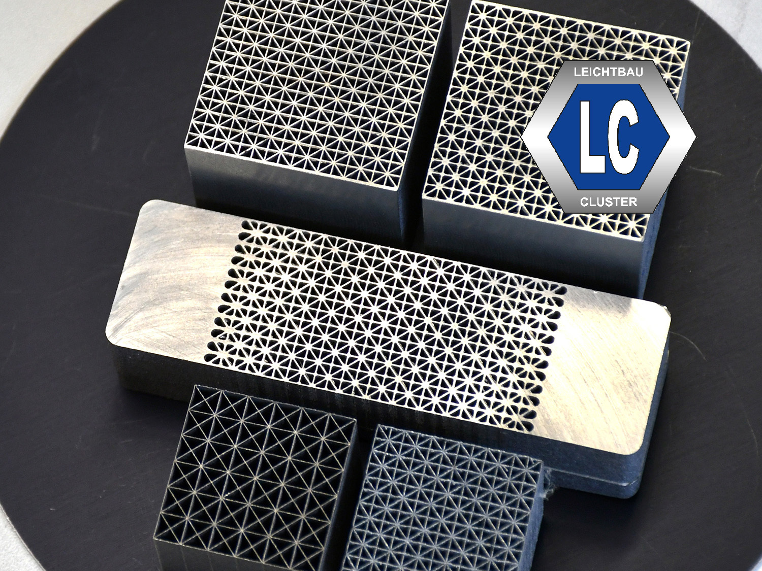 Titelbild 12. Landshuter Leichtbau-Colloquium Titelbild 12. Landshuter Leichtbau-Colloquium: Lattice-Strukturen produziert durch Additiver Fertigung