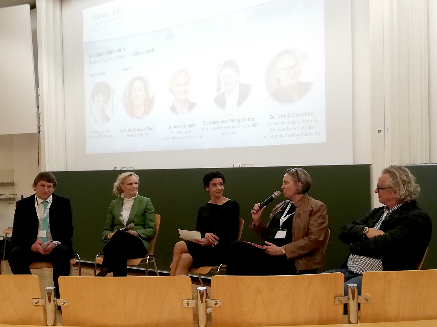 Posiumsdiskussion bei der TRIOKON 2025