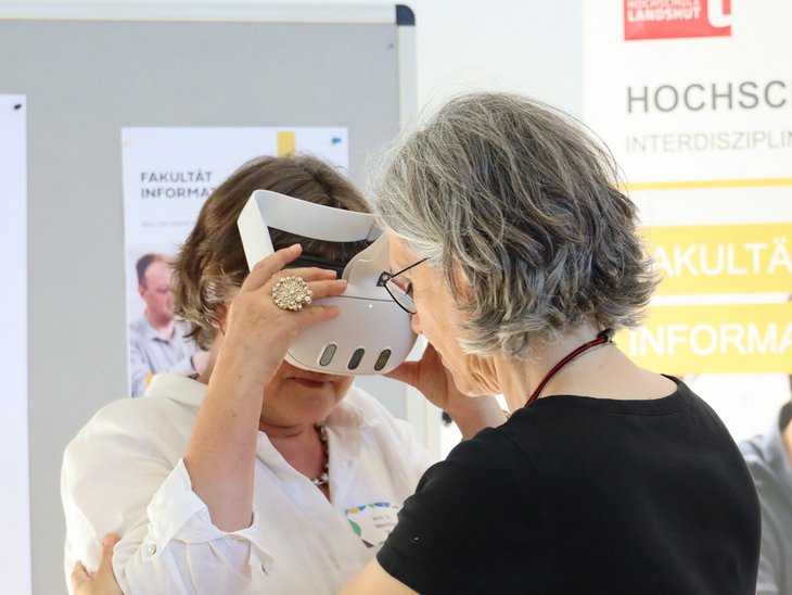 Erlebbare Praxislösungen werden beim Hochschulforum präsentiert.