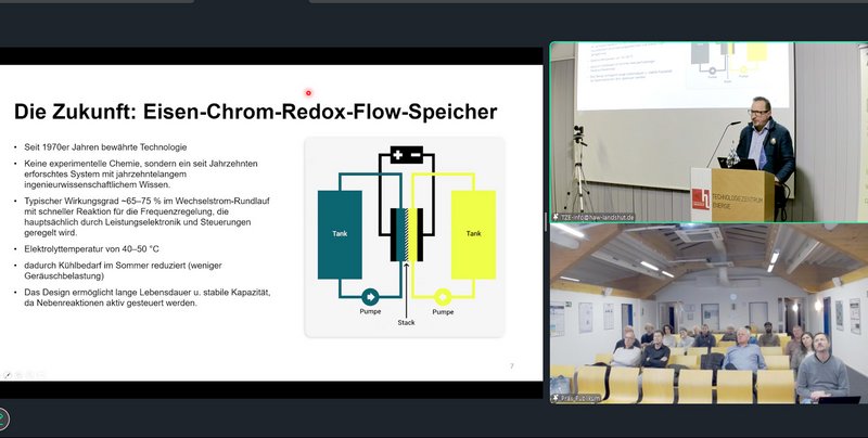 Rund 150 Teilnehmerinnen und Teilnehmer nahmen an der Veranstaltung am TZE in Präsenz oder online teil.