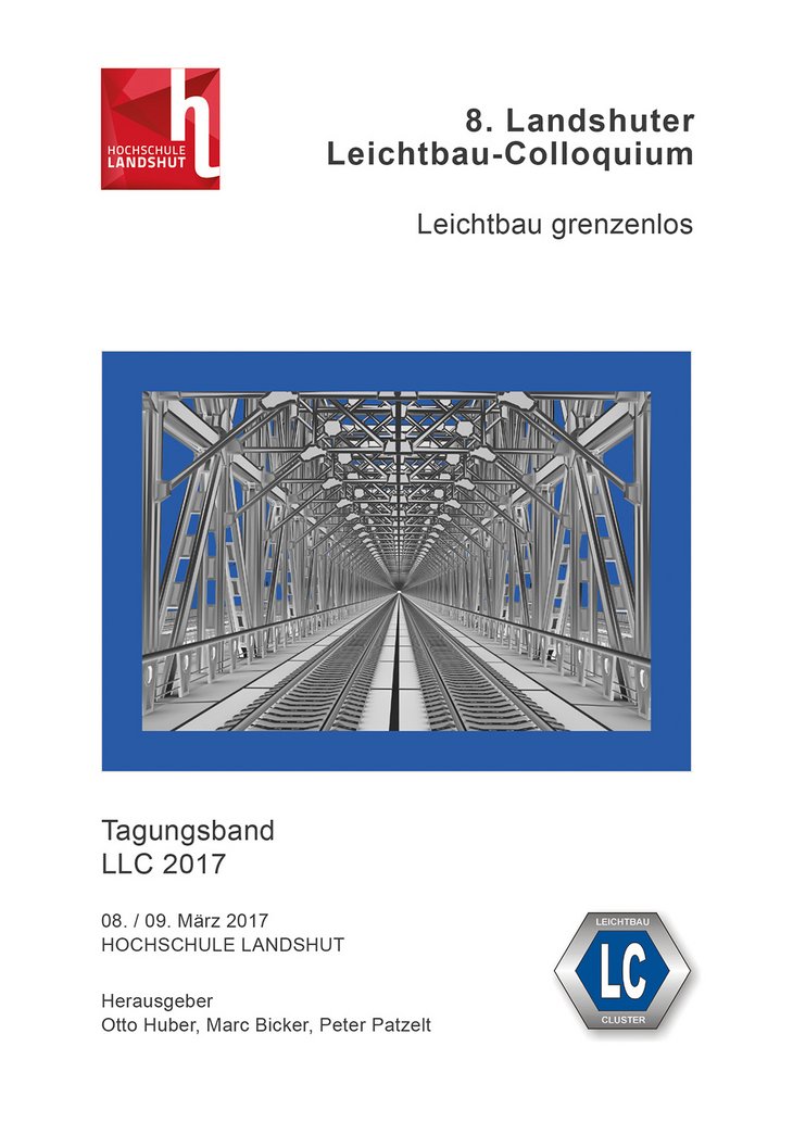 Cover Tagungsband 8. Landshuter Leichtbau-Colloquium