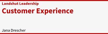 Beitrag: Customer Experience