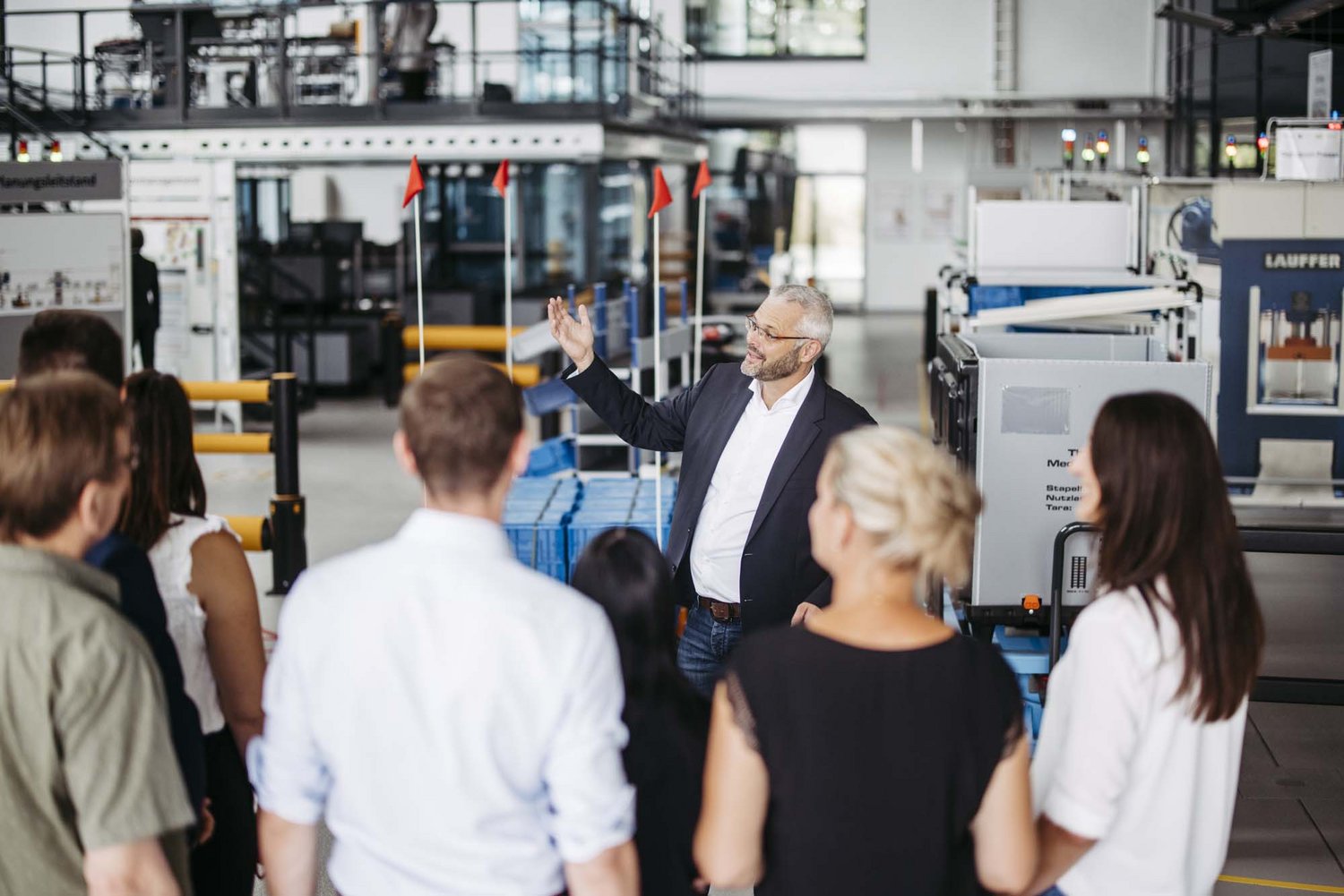 Ein Vortrag in der Musterfabrik